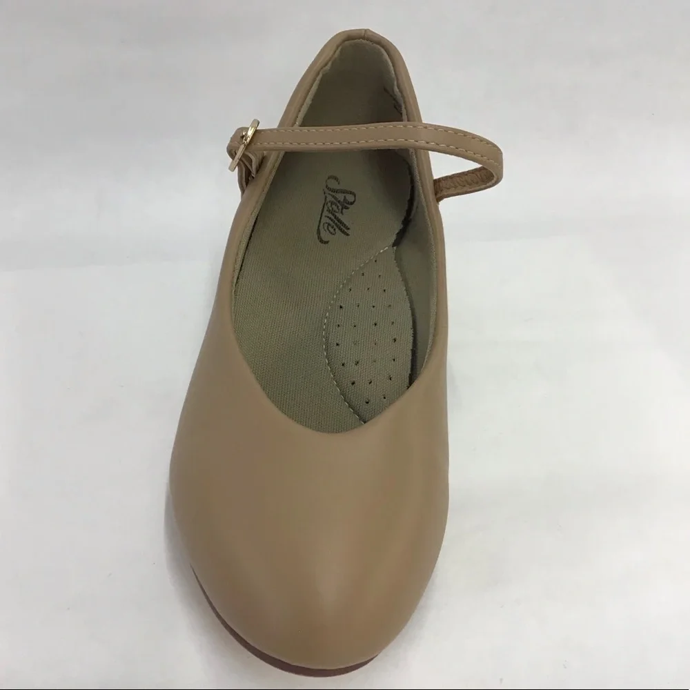 Stelle 1.5 Character Dance Shoes, Girls Shoe Tan Size 4